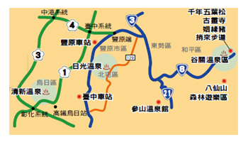 台中泡湯所在